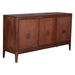 Calabasas 64" Modern Sideboard in Toffee Nut - World Interiors