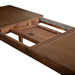 Calabasas 72 - 95" Extension Dining Table in Toffee Nut - World Interiors