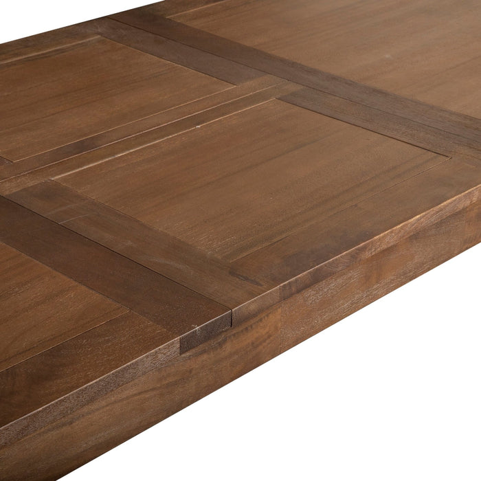 Calabasas 72 - 95" Extension Dining Table in Toffee Nut - World Interiors