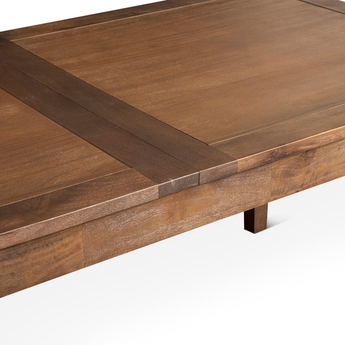 Calabasas 72 - 95" Extension Dining Table in Toffee Nut - World Interiors