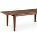 Calabasas 72 - 95" Extension Dining Table in Toffee Nut - World Interiors
