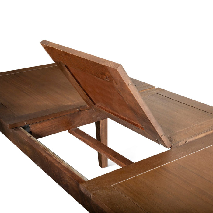 Calabasas 72 - 95" Extension Dining Table in Toffee Nut - World Interiors