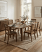 Calabasas 72 - 95" Extension Dining Table in Toffee Nut - World Interiors