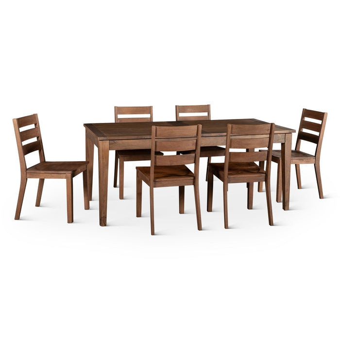 Calabasas 72 - 95" Extension Dining Table in Toffee Nut - World Interiors