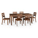 Calabasas 72 - 95" Extension Dining Table in Toffee Nut - World Interiors