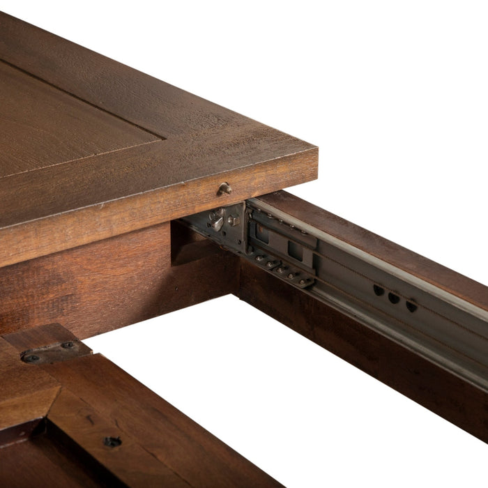 Calabasas 72 - 95" Extension Dining Table in Toffee Nut - World Interiors