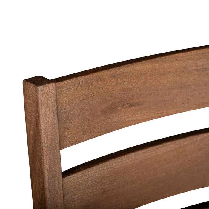 Calabasas Ladder Back Dining Chair in Toffee Nut - World Interiors