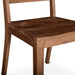 Calabasas Ladder Back Dining Chair in Toffee Nut - World Interiors