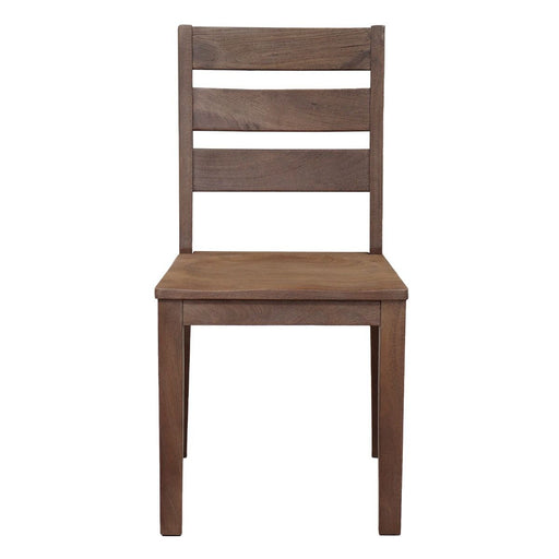 Calabasas Ladder Back Dining Chair in Toffee Nut - World Interiors