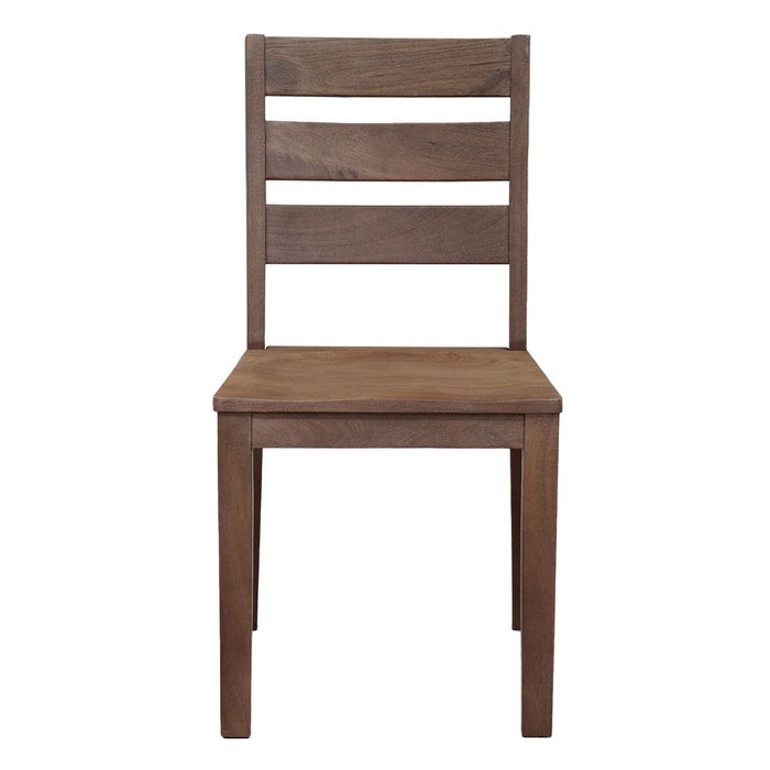 Calabasas Ladder Back Dining Chair in Toffee Nut - World Interiors