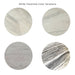 White travertine color variations showing natural stone veining and tonal differences