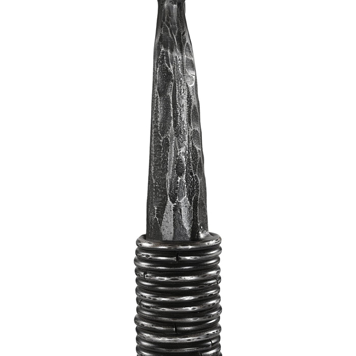 Calloway 55" Rustic Iron Floor Lamp - World Interiors
