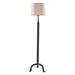 Calloway 55" Rustic Iron Floor Lamp - World Interiors