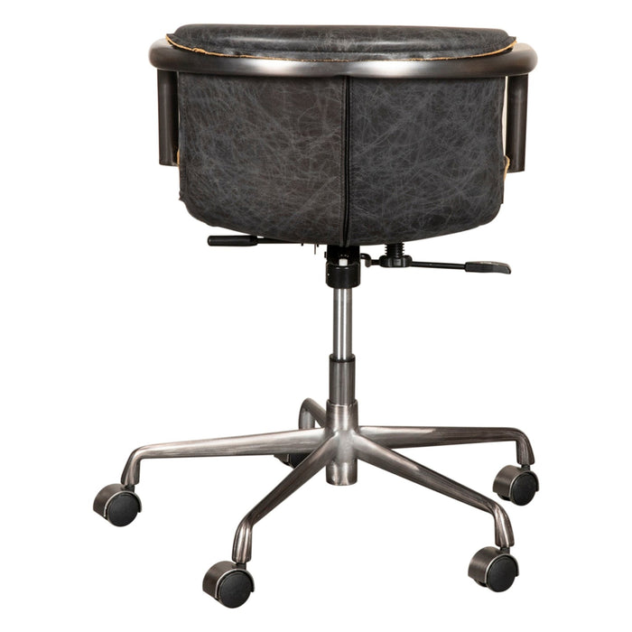 Chiavari Industrial Modern Swivel Office Chair - World Interiors