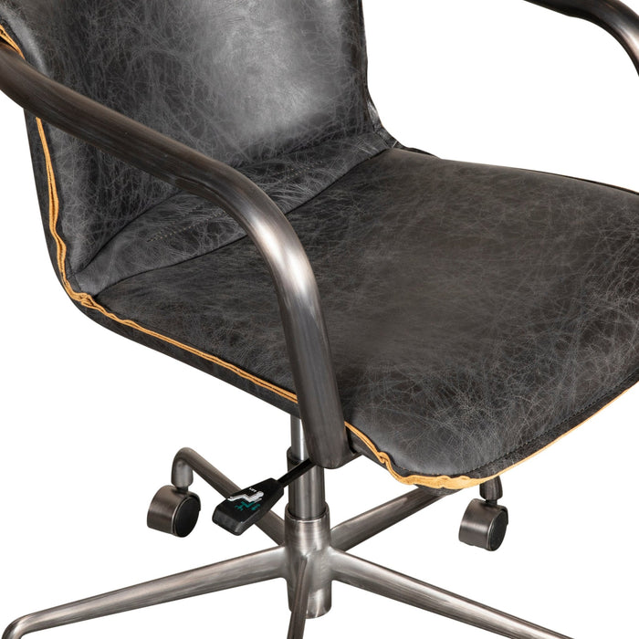 Chiavari Industrial Modern Swivel Office Chair - World Interiors