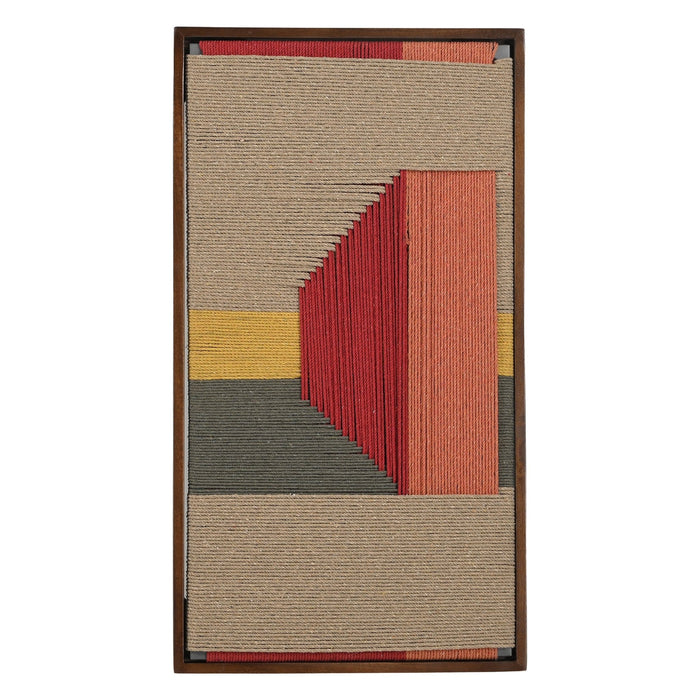 Delmar Handwoven Framed Art - World Interiors