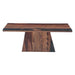 Delphine 51" Coffee Table in Burnt Sheesham - World Interiors