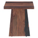 Delphine Side Table in Burnt Sheesham - World Interiors