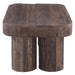 Ember 50" Coffee Table in Reclaimed Hardwood - World Interiors