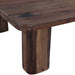 Ember Square Coffee Table in Reclaimed Hardwood - World Interiors