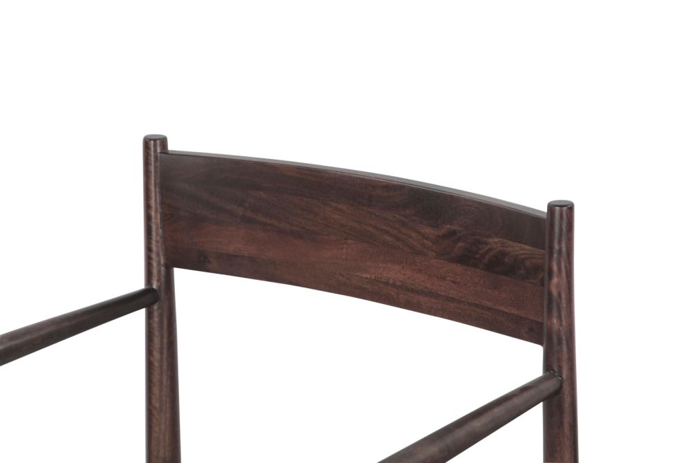 Provence Upholstered Dining Chair in Dark Sienna - World Interiors