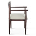 Provence Upholstered Dining Chair in Dark Sienna - World Interiors