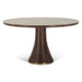 Provence 54" Round Dining Table in Dark Sienna - World Interiors