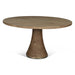 Provence 54" Round Dining Table in Natural Brown - World Interiors