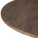 Provence 54" Round Dining Table in Natural Brown - World Interiors