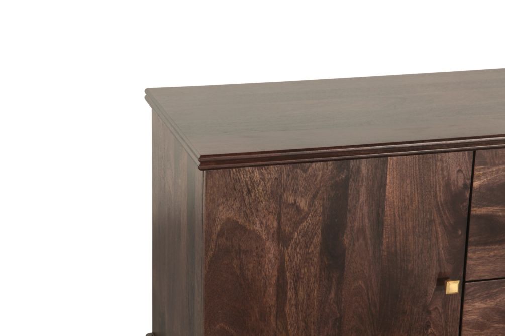 Provence 55" Mango Wood Sideboard in Dark Sienna - World Interiors