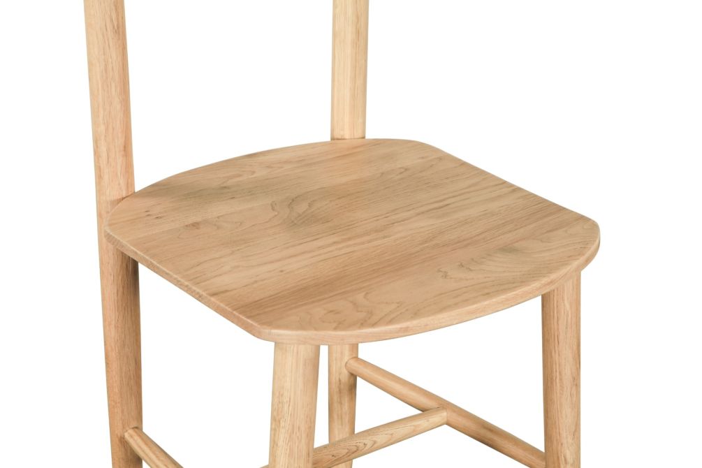 Miro Modern Dining Chair in Natural Oak - World Interiors