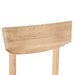 Miro Modern Dining Chair in Natural Oak - World Interiors