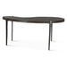 Rustic Revival 69" Kidney Shaped Industrial Office Desk - World Interiors