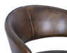 Brisben Modern Buffalo Leather Counter Chair - World Interiors