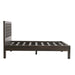 Cairo Carved Mango Wood Queen Bed in Dark Java - World Interiors