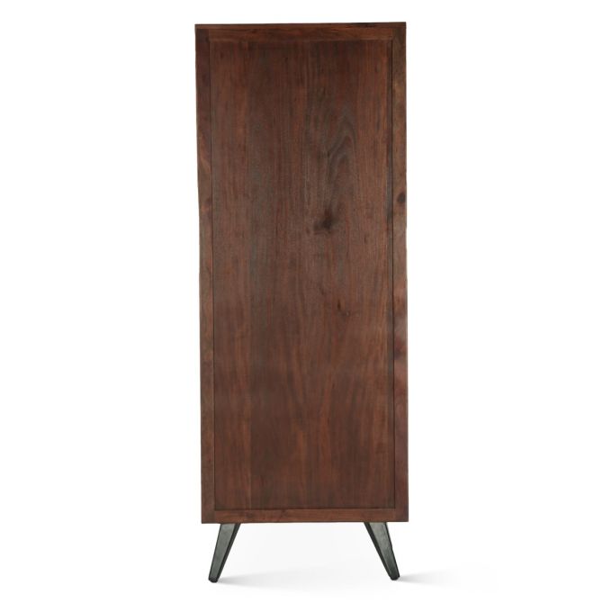 Knoxville Rustic Modern Bar Cabinet - World Interiors