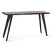 Knoxville 54" Live-Edge Acacia Wood Console Table - World Interiors