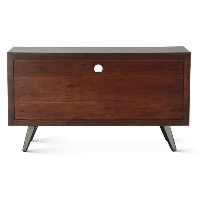 Knoxville 54" Rustic Modern Media Cabinet - World Interiors