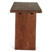 Hampton 68" Acacia Wood Gathering Table in Walnut - World Interiors