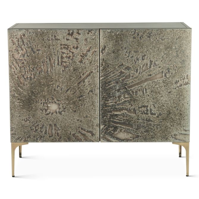 Odessa Modern Two Door Buffet Cabinet in Desert Patina