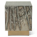 Odessa Modern Industrial Side Table in Desert Patina - World Interiors