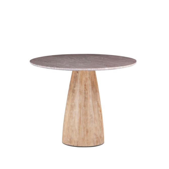 Palm Desert Marble Round Gathering Table