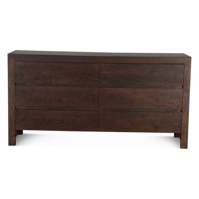 Acadia 68" Modern Dresser in Coffee Bean - World Interiors