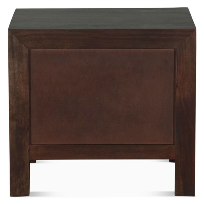 Acadia 24" Modern Nightstand in Coffee Bean - World Interiors