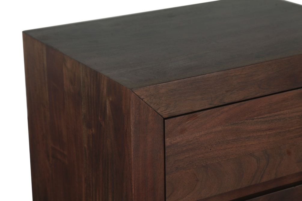 Acadia 24" Modern Nightstand in Coffee Bean - World Interiors