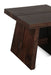 Acadia Rustic Modern Side Table in Coffee Bean - World Interiors