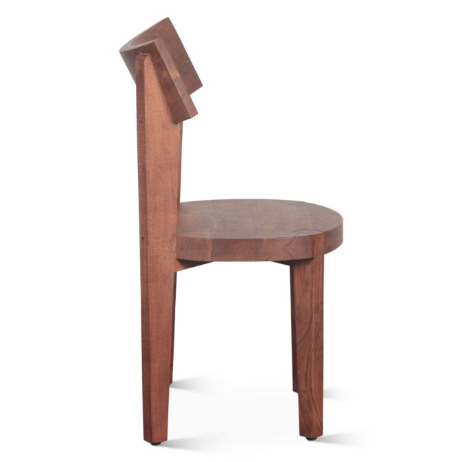 Yarrow 19" Acacia Wood Dining Chair in Light Sequoia - World Interiors