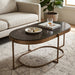 Fresno 43" Industrial Modern Coffee Table - World Interiors