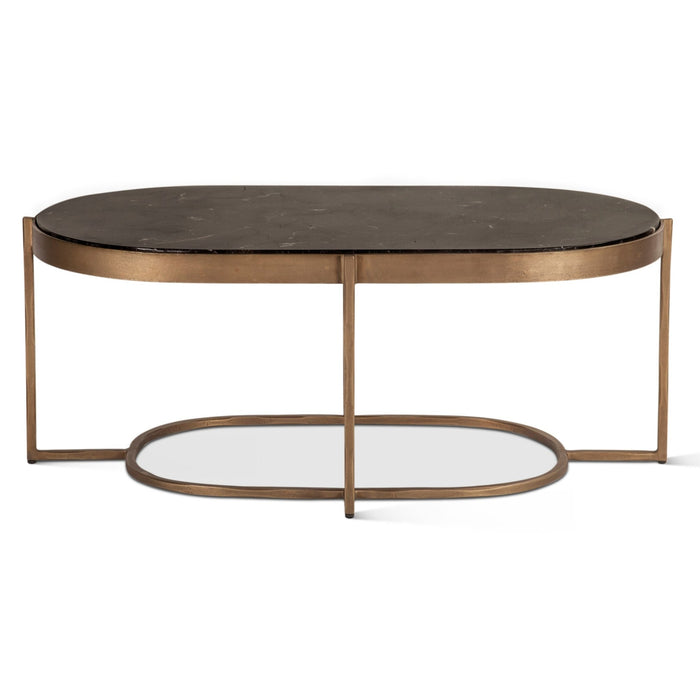 Fresno 43" Industrial Modern Coffee Table - World Interiors
