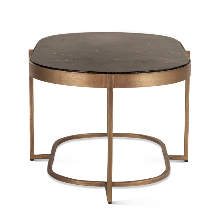 Fresno 43" Industrial Modern Coffee Table - World Interiors